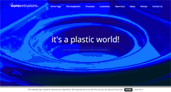 Desktop Screenshot of euroextrusions.com